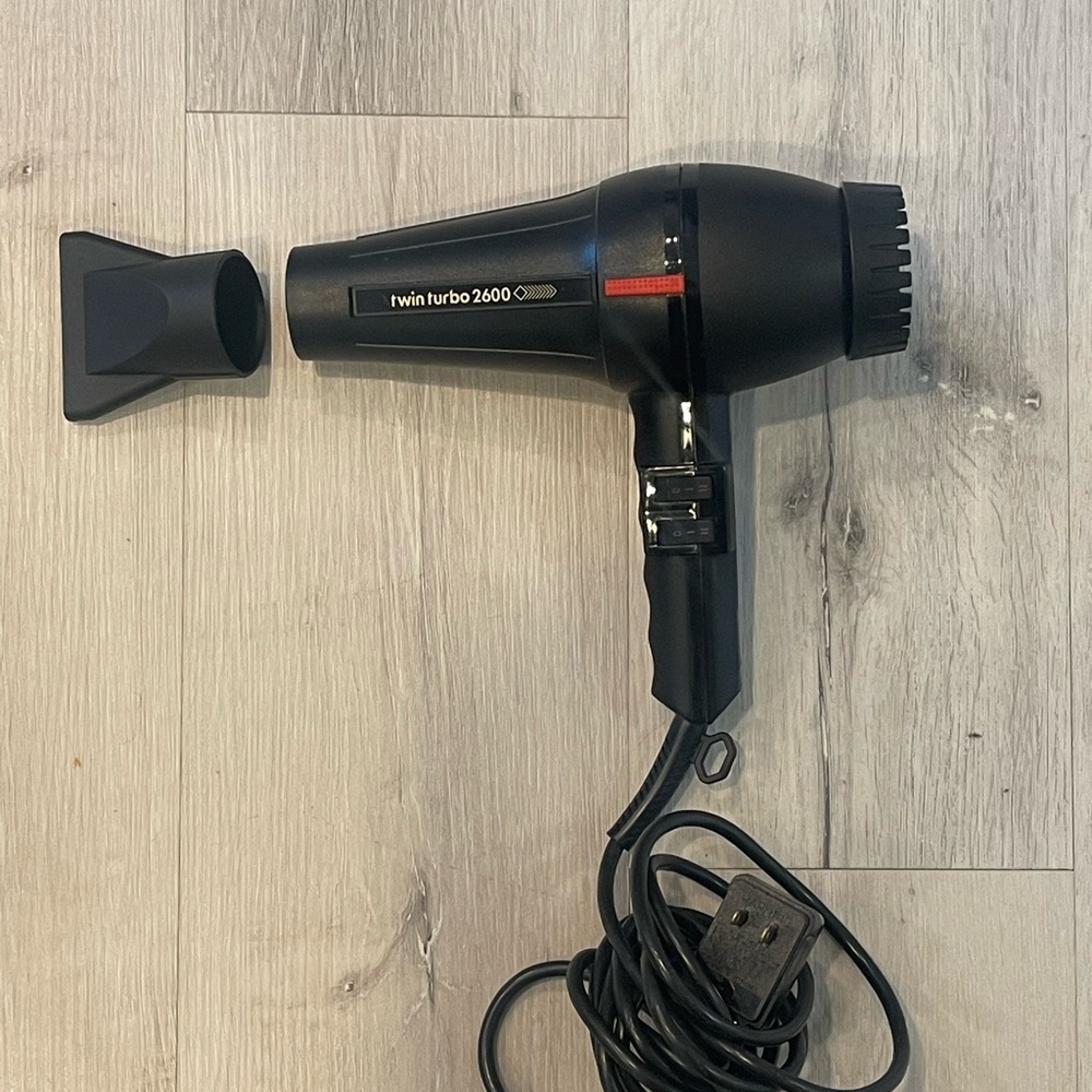 Black Twin Turbo 2600 Hair Dryer